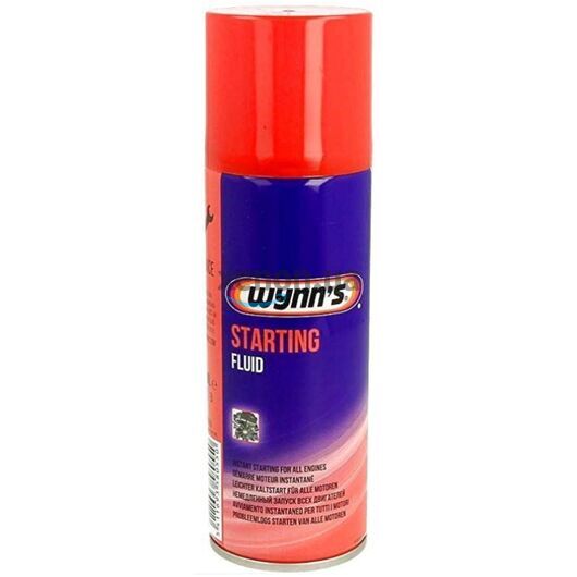WYNNS Starting Fluid быстрый (холодный) запуск для всех типов двигателя 200 мл