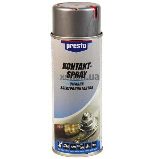 Presto Kontakt Spray смазка для электроконтактов 400 мл