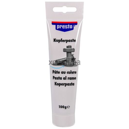 Presto Kupfer-Paste высокотемпературная медная смазка 100 г