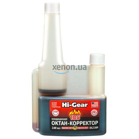 Hi-Gear Octane Boost & Fuel Conditioner октан-корректор и кондиционер питания бенз. ДВС с SMT2 240 мл