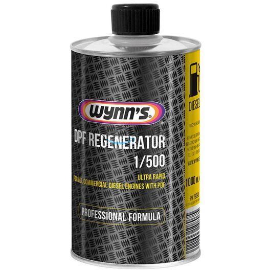 WYNNS Diesel Particulate Filter Regenerator 1/500 Professional Formula очиститель сажевого фильтра для коммерческого транспорта 1000 мл
