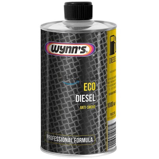 WYNNS Eco Diesel Professional Formula присадка очиститель от черного дыма для дизеля 1000 мл