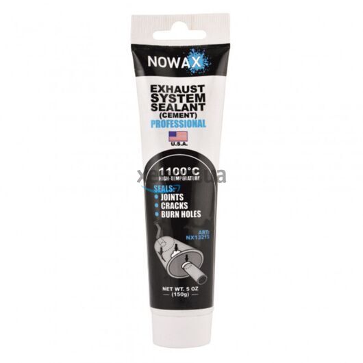WINSO Muffler Cement +1200⁰C герметик для ремонта глушителя и выхлопной системы 150 г [CLONE]