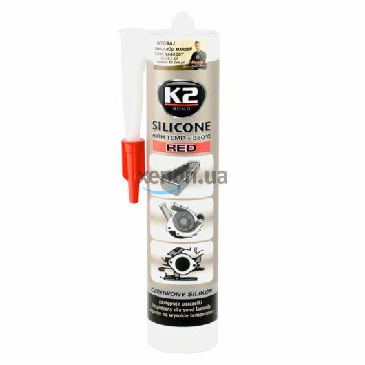 NOWAX High-Temperature Gasket Maker +343°С высокотемпературный красный формирователь прокладок 85 г [CLONE]