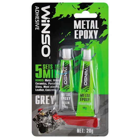 WINSO Metal Epoxy двокомпонентний епоксидний клей 20 г