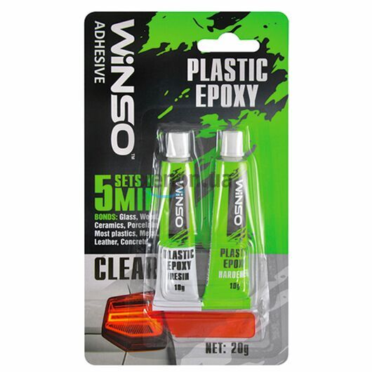 WINSO Plastic Epoxy двухкомпонентный эпоксидный клей 20 г