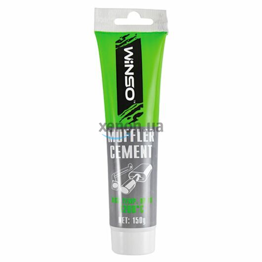 WINSO Muffler Cement +1200⁰C герметик для ремонта глушителя и выхлопной системы 150 г