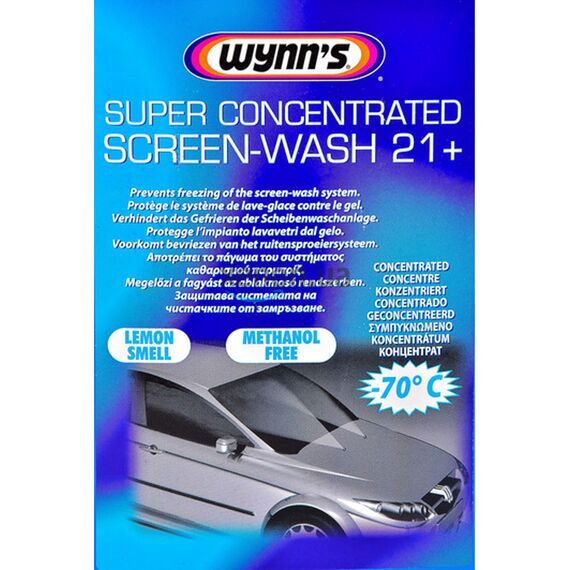 Концентрат омывателя WYNN`S (Бельгия) -70°C 5л