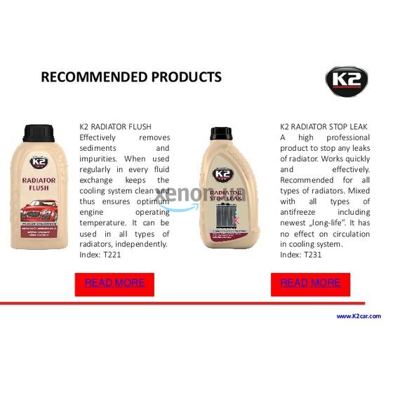 K2 Radiator Stop Leak герметик для радиатора