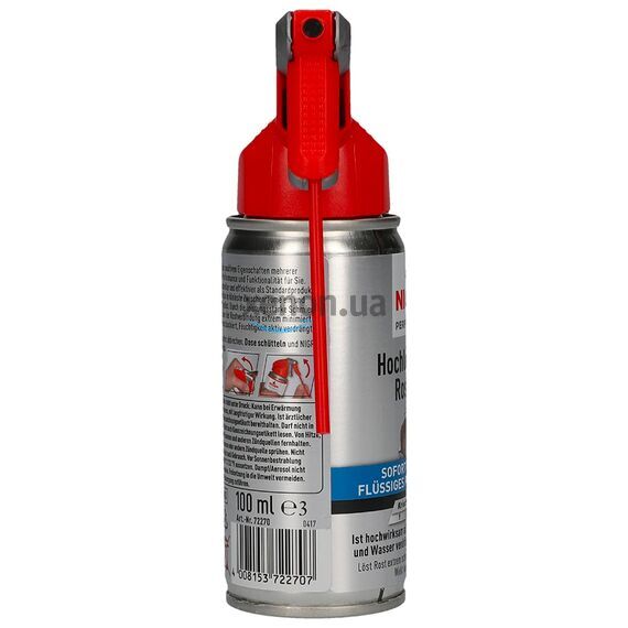 NIGRIN HyBrid Performance Hochleistungs- Rostlöser высокоэффективный удалитель ржавчины (Германия) 100 мл, изображение 3
