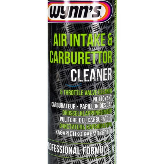 WYNNS Air Intake & Carburettor Cleaner Professional Formula очиститель карбюратора 500 мл, изображение 3