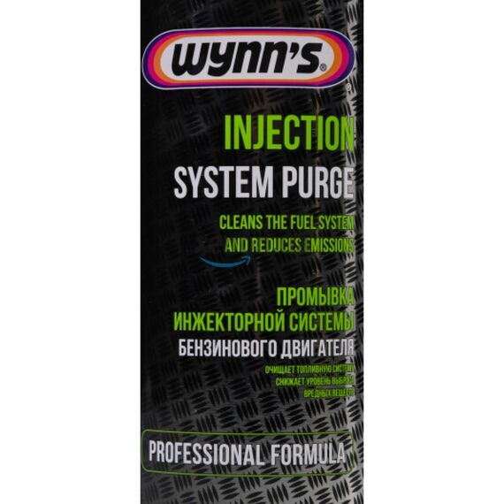 WYNNS Injection System Purge Professional Formula промывка системы впрыска бензинового двигателя 1 л, изображение 4