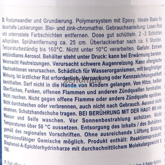Presto Rost Unwandler преобразователь ржавчины 400 мл, изображение 3