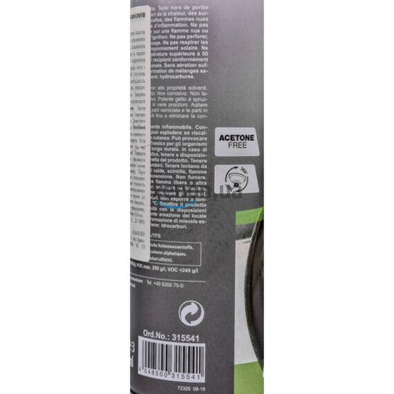 Очисник гальмівних механізмів потужний Presto 500 мл, зображення 4