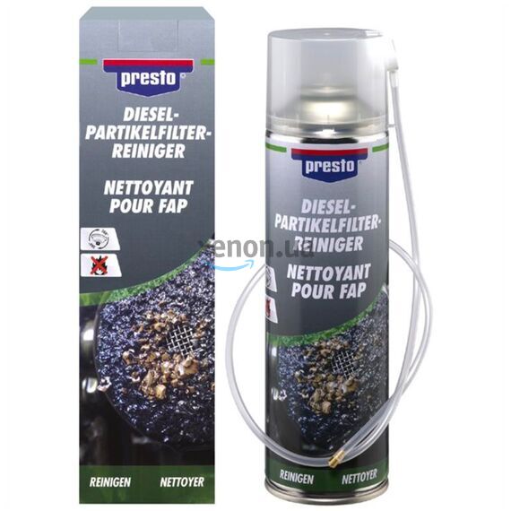 Presto DPF Reiniger аэрозольный очиститель сажевого фильтра 400 мл, изображение 3