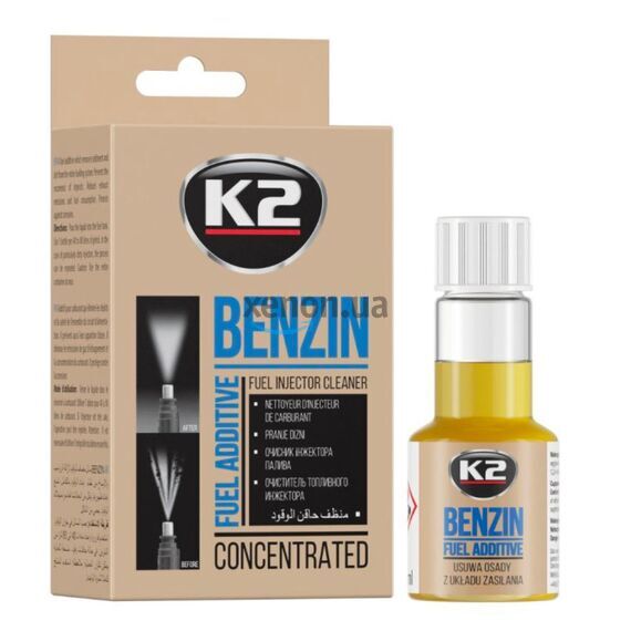 K2 Benzin очиститель инжектора бензинового двигателя 50 мл, изображение 2